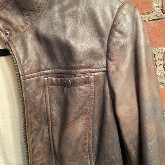 Leather Moto Jacket - Picture 4 of 4